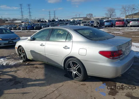 2005 Lexus Es 330 z USA, uszkodzony, nr VIN JTHBA30GX55116562